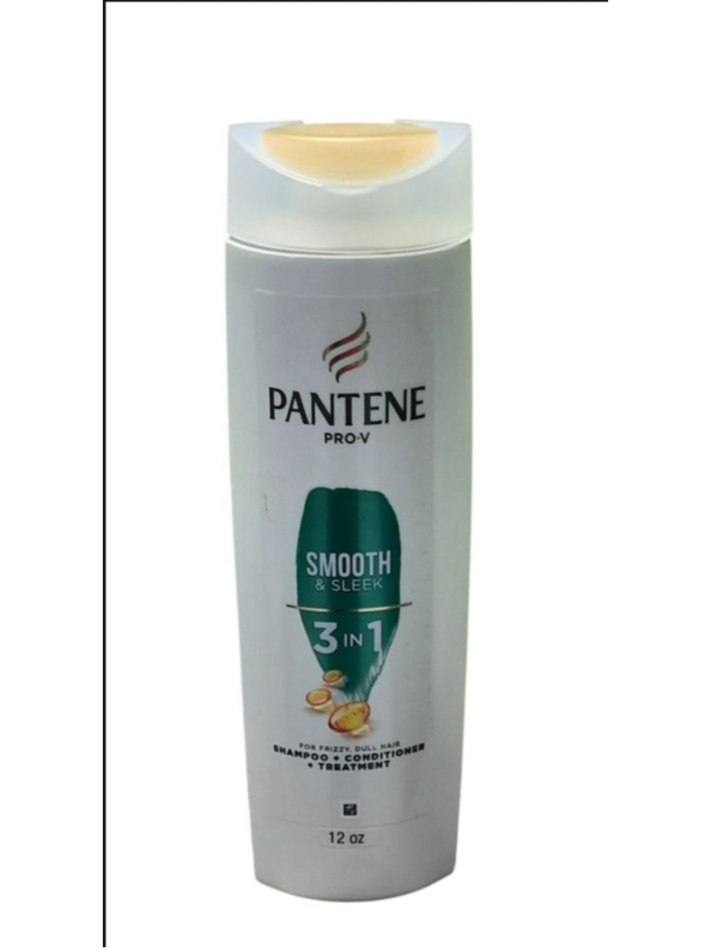 PANTENE Pro-V SMOOTH & SLEEK SHAMPOO 12 Oz NEW OLD STOCK 0% PARABEN COLORANTS